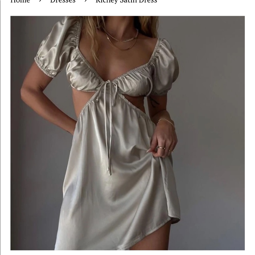 Sliver Cut-out Dress